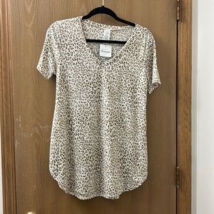 Brown Cheetah Shirt